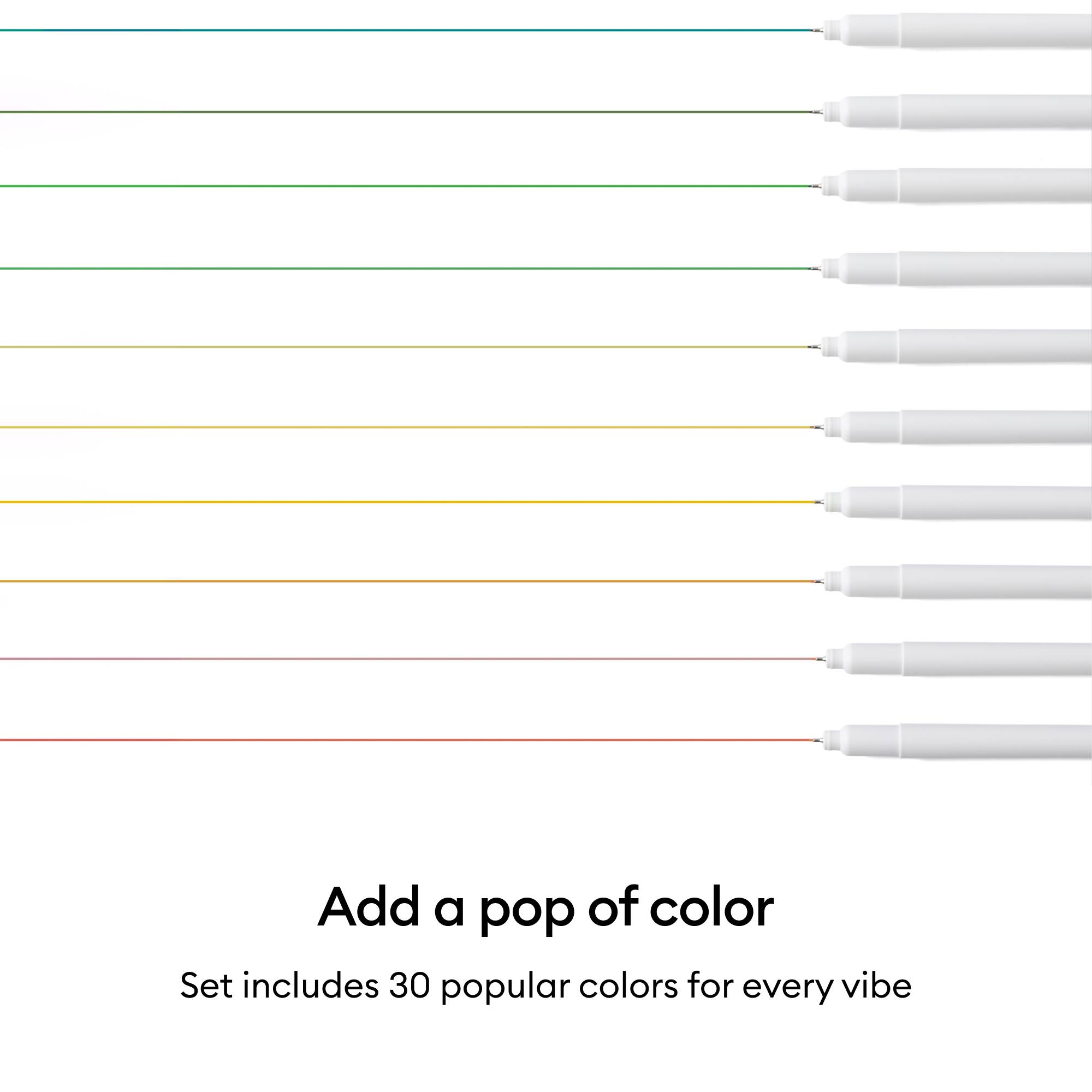 Cricut® 0.4mm Fine Point Pens Ultimate Sampler Set + Adapter
